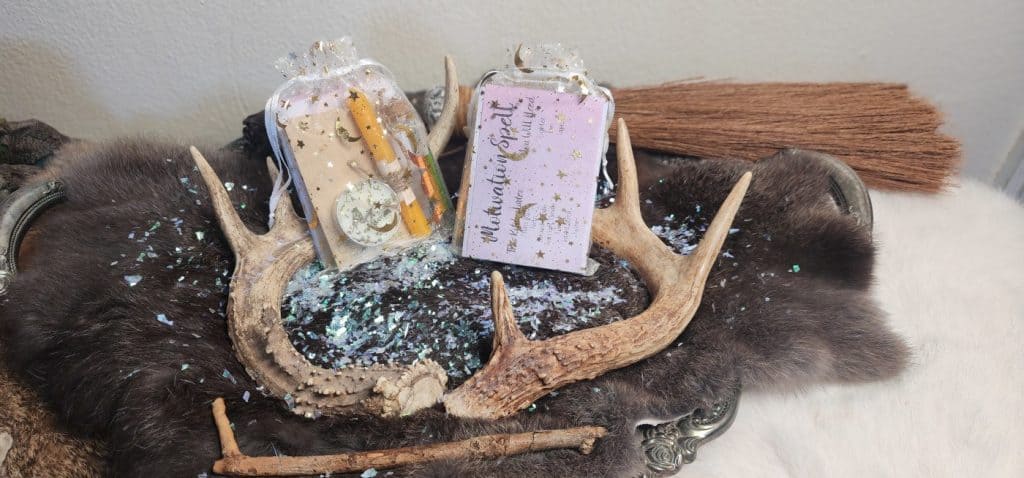 motivation spell kit front and back